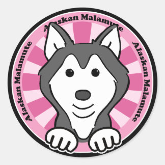 Adesivo Alaskan Malamute