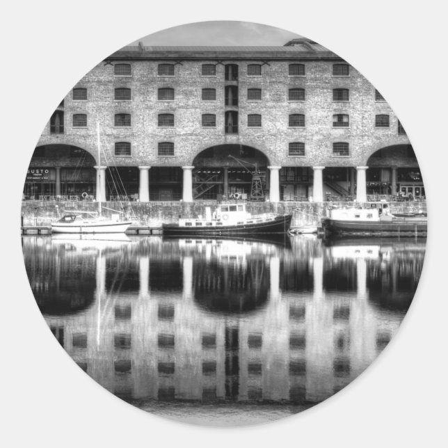 Adesivo Albert Dock Liverpool (Frente)