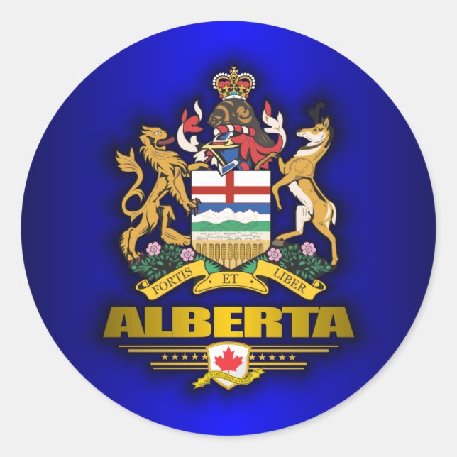 Adesivo Alberta COA (Frente)
