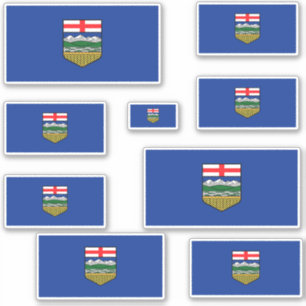 Adesivo Alberta Flags Graphic
