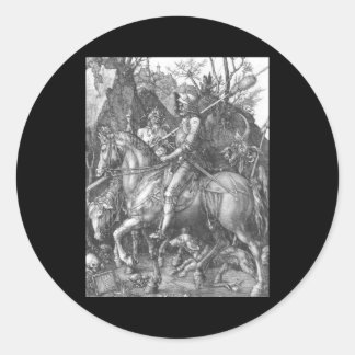 Adesivo Albrecht Durer Knight Death e o Diabo