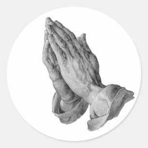 Adesivo Albrecht Durer - mãos que Praying
