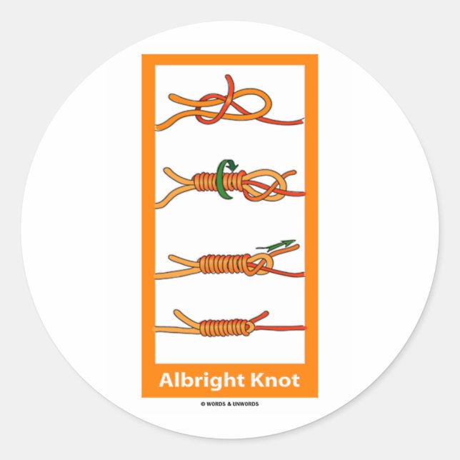 Adesivo Albright Knot (Frente)