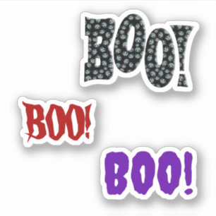Adesivo Álbum de Recortes BOO! Halloween