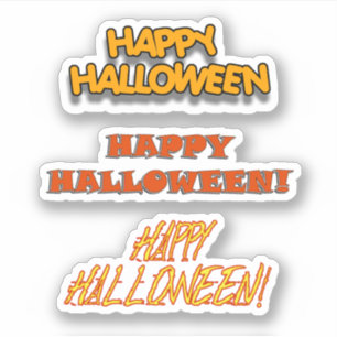 Adesivo Álbum de Recortes Feliz Halloween