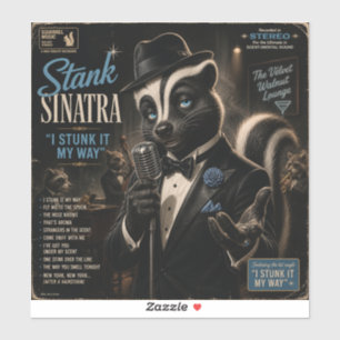 Adesivo Álbum Stank Sinatra: uma Paródia