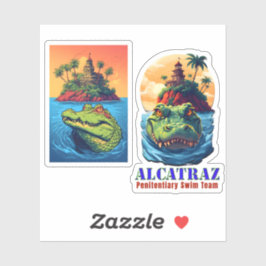 Adesivo Alcatraz Prison Sticker – Vintage Jail Decal