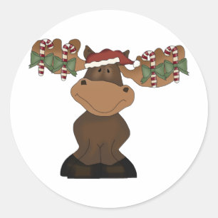 Adesivo Alces do Natal