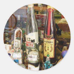Adesivo Álcool de Ouzo e de metaxa