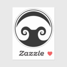 Aldarion Sticker Preto 2x2"