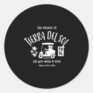 Adesivo Aldeia De Tierra Del Sol Tv Fl Golf Cart Desi