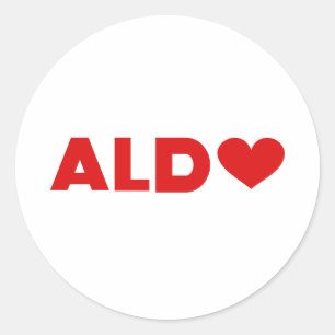 Adesivo Aldo Love
