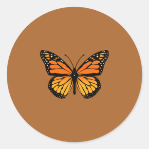 Adesivo Alegria da borboleta de monarca