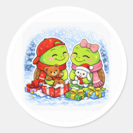 Adesivo Alegria da Manhã de Natal