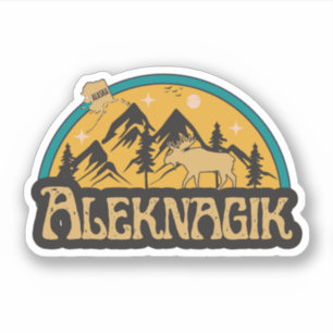Adesivo Aleknagik, Alaska Sticker