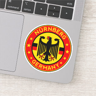 Adesivo Alemanha, Nuremberga, Alemanha, Nuremberga