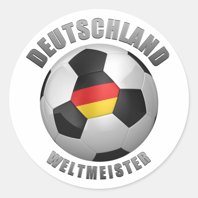 Adesivo Alemanha Weltmeister (Frente)