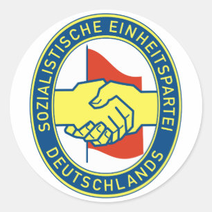 Adesivo Alemanhas de Sozialistische Einheitspartei