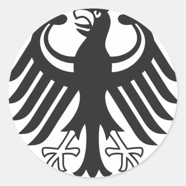 Adesivo Alemão Bundesadler (Frente)