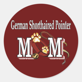 Adesivo alemão ponteiro abreviado presentes mães