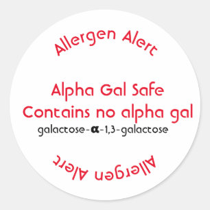 Adesivo Alergia, alergia à comida, alergia à alergia à