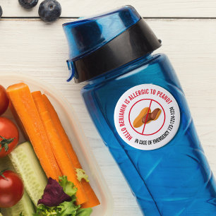 Adesivo Alergia ao amendoim