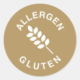 Adesivo Alerta de Alergia ao Glúten