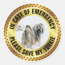 Alerta de Segurança para Animais de Estimação Foto