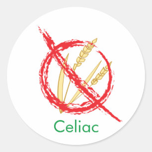 Adesivo Alerta Médico Gratuito Celius ou Gluten