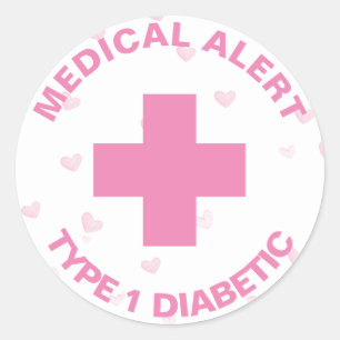 Adesivo Alerta Médico Personalizado Insulina Cinto Diabéti