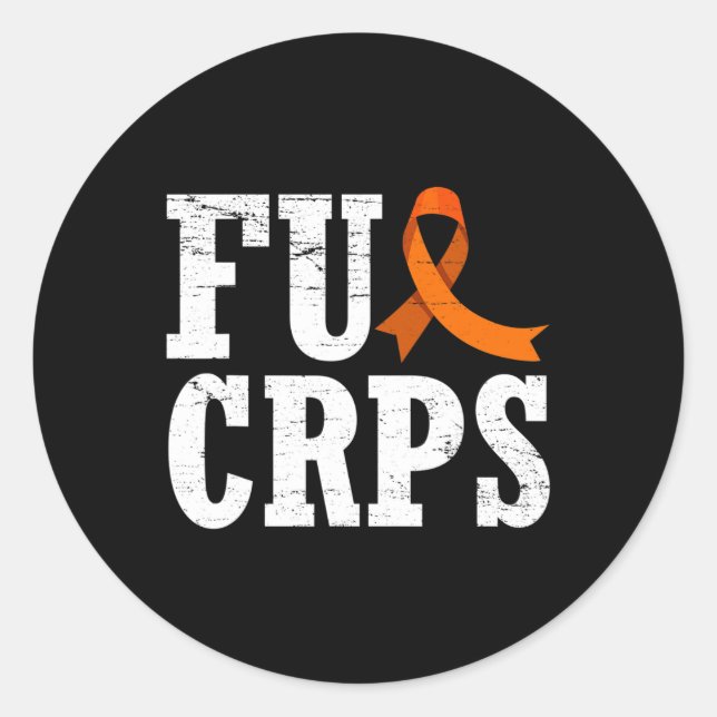 Adesivo Alerta RSD CRPS Warrior Support (Frente)