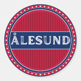 Adesivo Ålesund City Pride Emblem – Norwegian Identity