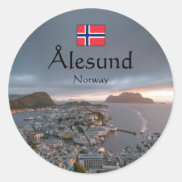 Adesivo Alesund Norway Souvenir