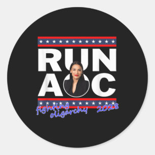 Adesivo Alexandria 2028 Aoc Para O Presidente 2028
