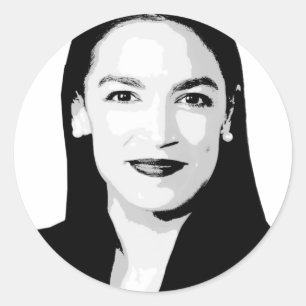 Adesivo Alexandria Ocasio-Cortez