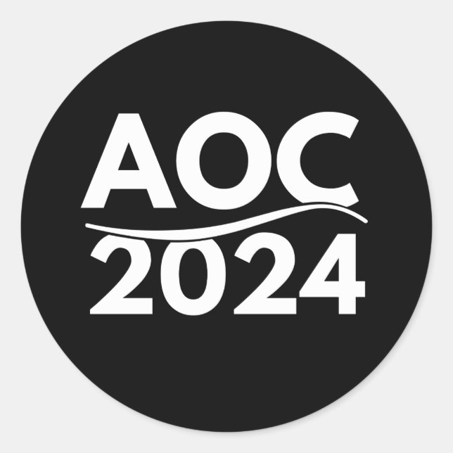 Adesivo alexandria ocio cortez 2024, ad oc 2024, aoc butto (Frente)