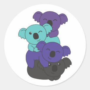 Adesivo Alexigender Flag Gander Pride Lgbtq Koala Classic 