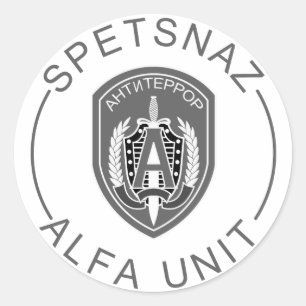 Adesivo Alfa de Spetsnaz