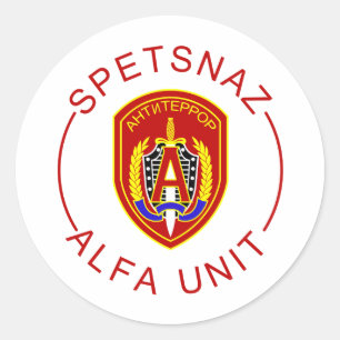 Adesivo Alfa de Spetsnaz