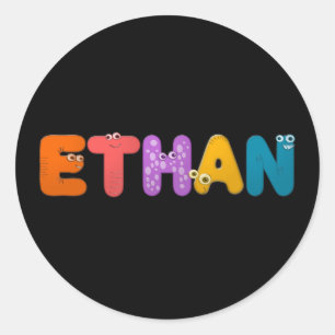 Adesivo alfabeto animal Ethan