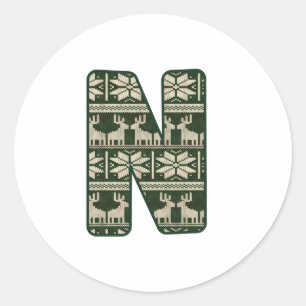 Adesivo Alfabeto Natal (14)