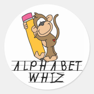 Adesivo Alfabeto Whiz