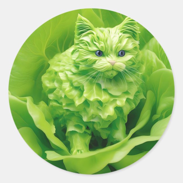 Adesivo Alface (Frente)