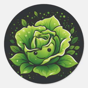 Adesivo Alface Cuja Vegetação