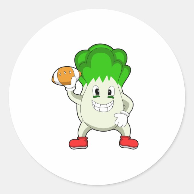 Adesivo Alface no Futebol (Frente)