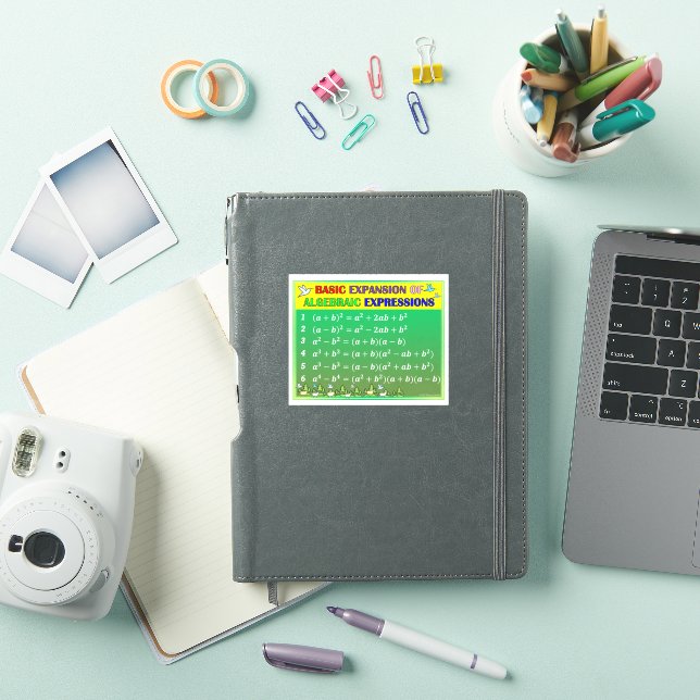 Adesivo Algebra Math Sticker - Floresta Verde (Capa para iPad)