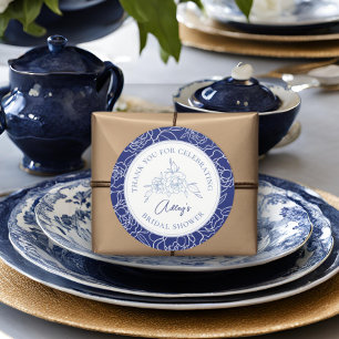 Adesivo Algo Azul Antes de Eu Fazer Elegante Chá de Noiva