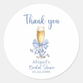 ADESIVO ALGO AZUL ANTES DE FAZER CHUVA DE NOIVA FLORAL