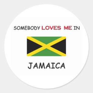 Adesivo Alguém ama-me em JAMAICA