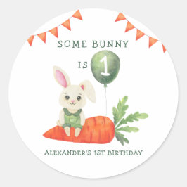 Adesivo Algum Coelhinho está de Aniversário